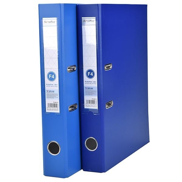 Bìa còng F4-A4 Flexoffice FO-BC13, lưu trữ 330 tờ, gáy 50mm