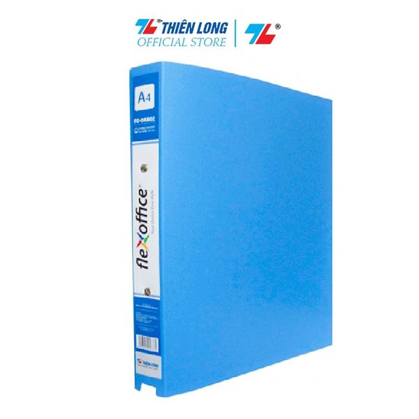 Bìa nhẫn A4, Lưu trữ 210 tờ, Thiên Long O-Ring Flexoffice