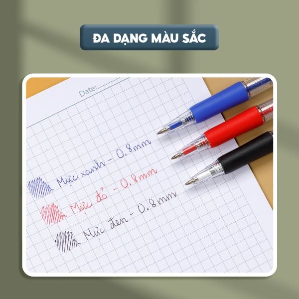 Bút bi Thiên Long TL-025 – Ngòi 0.8mm