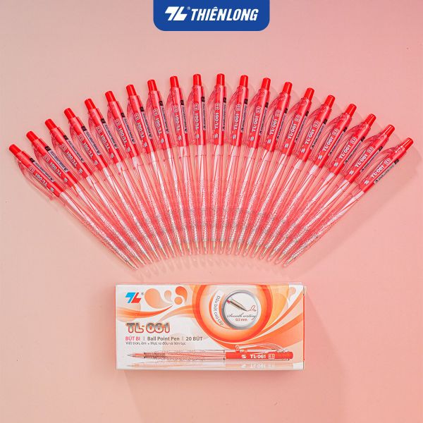 Bút bi Thiên Long TL-061 – Trẻ Trung, Hiện Đại, Viết Êm Mượt