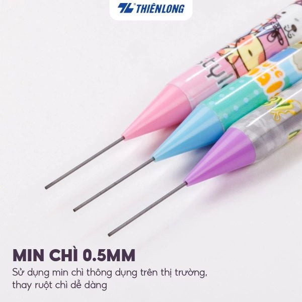 Bút chì bấm Điểm 10 TP-PC01 HB 0,5 mm hộp 30 cây