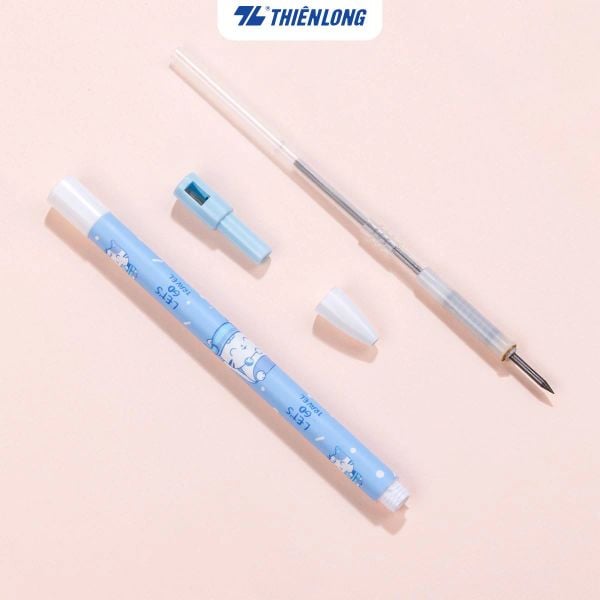 Bút chì bấm Thiên Long PC-029 tích hợp chuốt chì