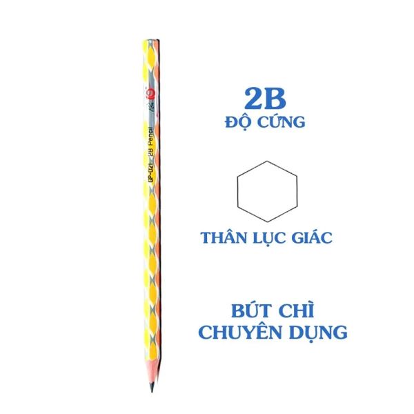 Bút chì gỗ 2B Điểm 10 TP-GP021 hộp 10 cây