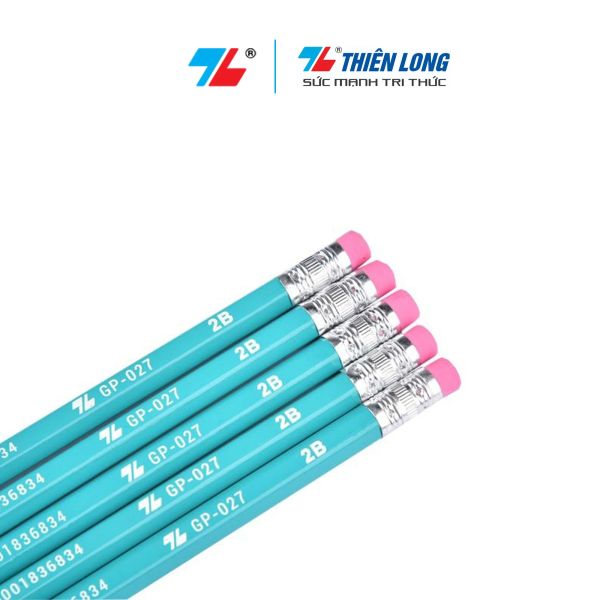 Bút chì gỗ 2B Thiên Long GP-027 hộp 10 cây