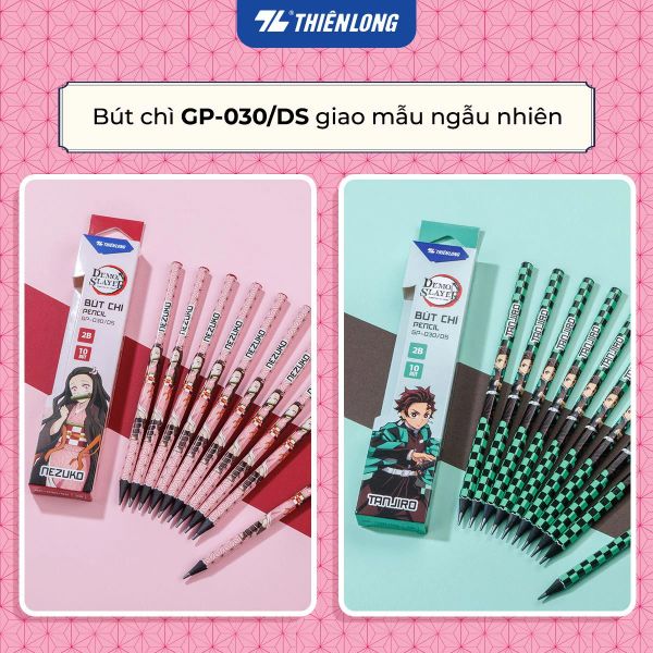 Bút chì gỗ 2B Demon Slayer Thiên Long GP-030/DS 2.8mm