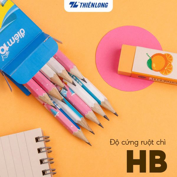 Bút chì gỗ HB Điểm 10 TP-GP05 hộp 10 cây