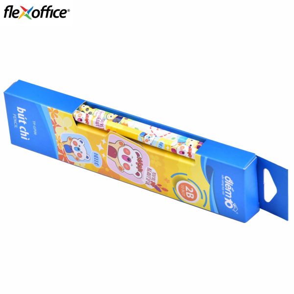 Bút chì gỗ 2B Điểm 10 TP-GP06 hộp 10 cây
