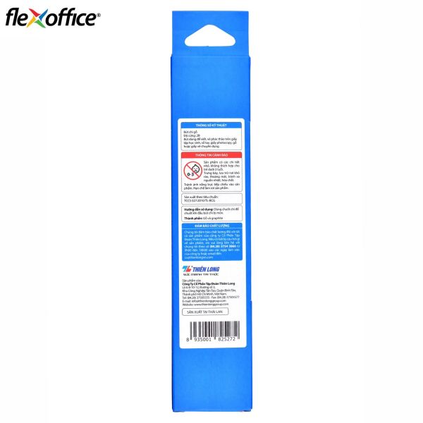 Bút chì gỗ 2B Điểm 10 TP-GP06 hộp 10 cây