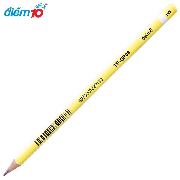 Bút chì gỗ HB Điểm 10 TP-GP08 hộp 10 cây