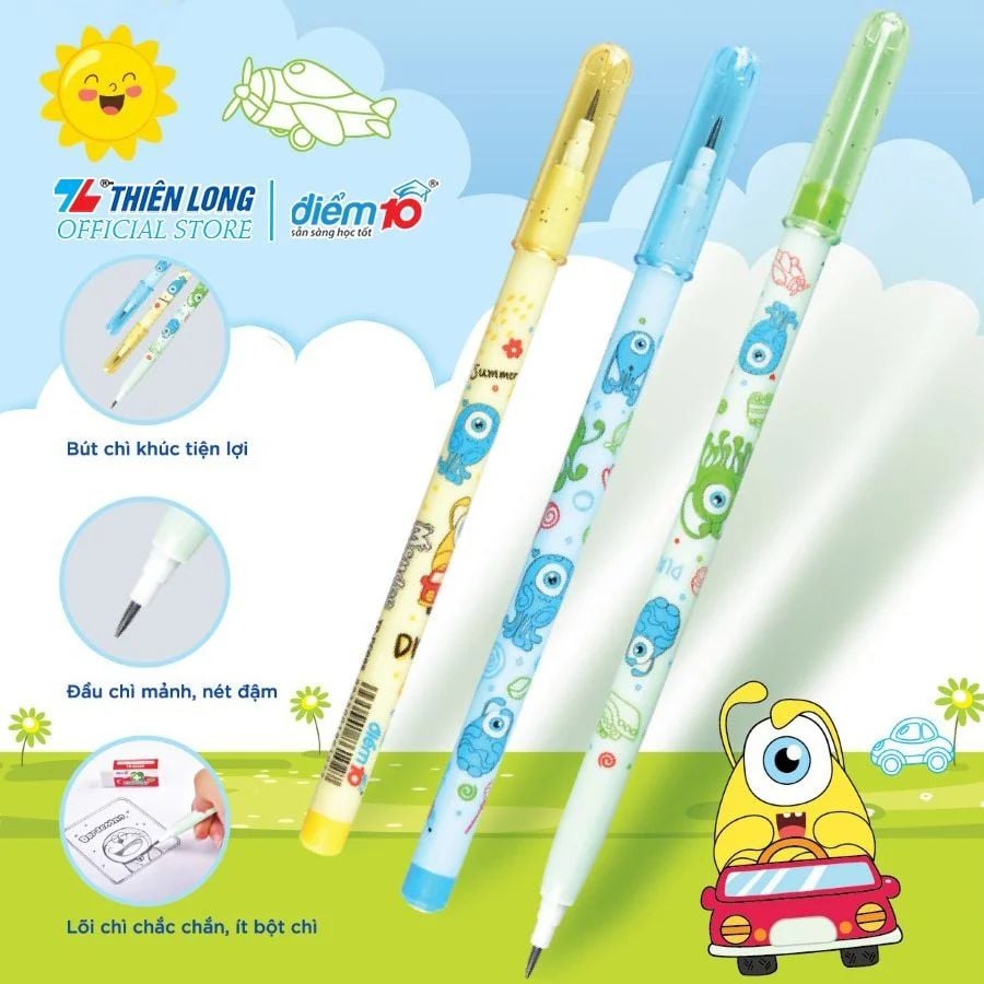 Bút chì khúc Điểm 10 TP-PC005