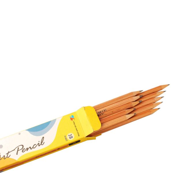 Bút chì mỹ thuật Thiên Long 3B GP-022 nét đậm, ít bột chì