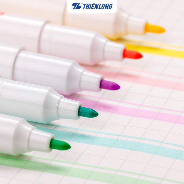 Bút dạ quang màu Pastel Thiên Long Pazto HL-016