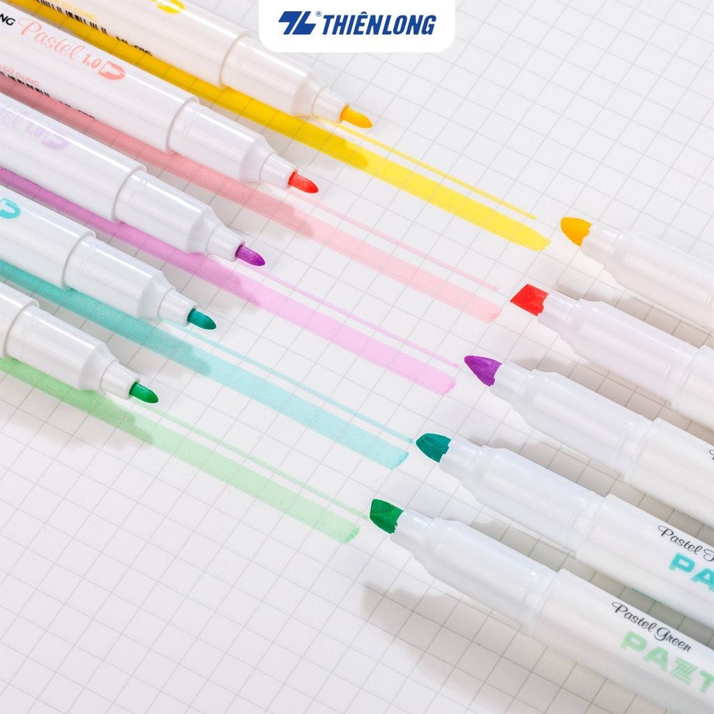 Bút dạ quang màu Pastel Thiên Long Pazto HL-016