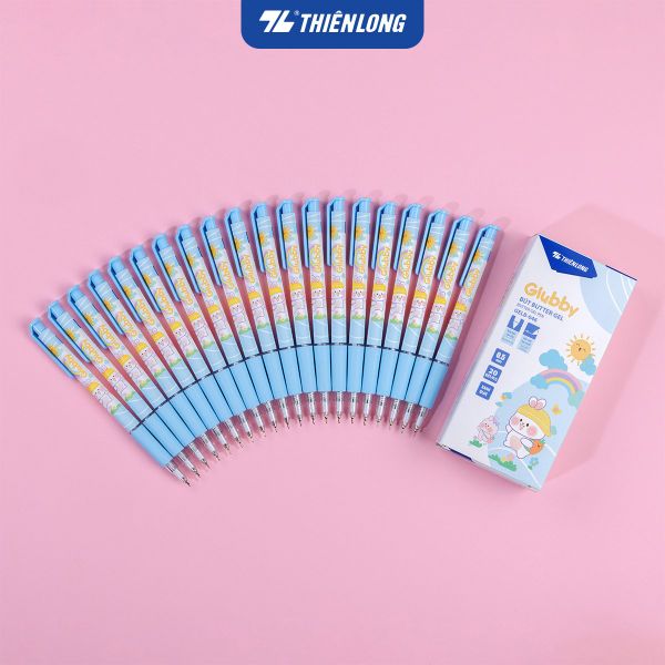 Bút Gel Butter Gel Thiên Long GELB-046 – Glubby Hoạt Hình, Phù Hợp Học Sinh