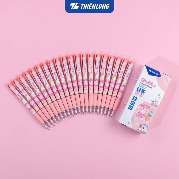 Bút Gel Butter Gel Thiên Long GELB-046 – Glubby Hoạt Hình, Phù Hợp Học Sinh