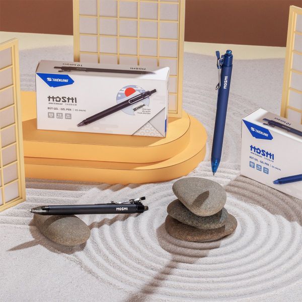 Bút Gel Hoshi Thiên Long GEL-046/HS | Công nghệ Nhật Bản