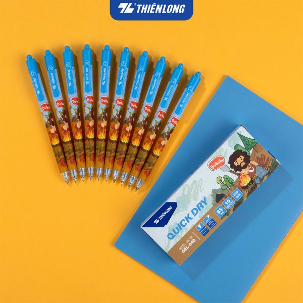 Bút gel Quick Dry Thiên Long GEL-040 | Hình Bububu
