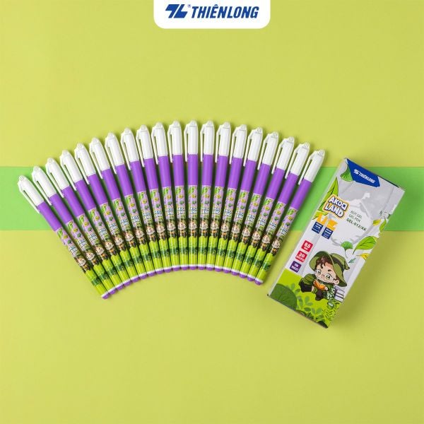Bút Gel Thiên Long GEL-012/AK – Nét 0.5mm, Nhân vật Akooland Tahi