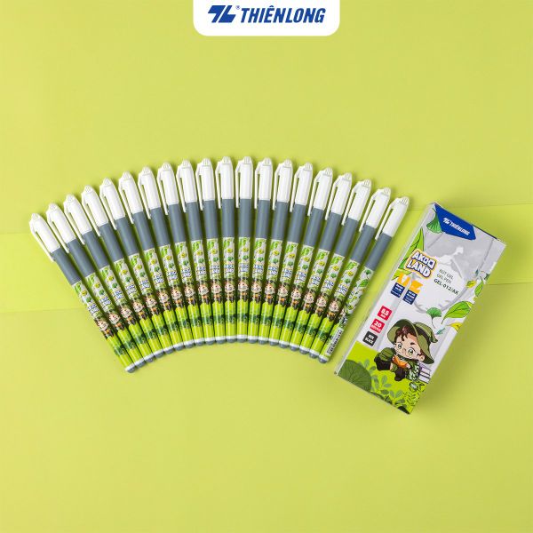 Bút Gel Thiên Long GEL-012/AK – Nét 0.5mm, Nhân vật Akooland Tahi