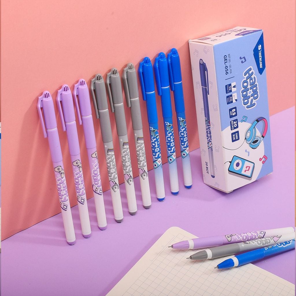 Bút gel Thiên Long Happy Obby GEL-056