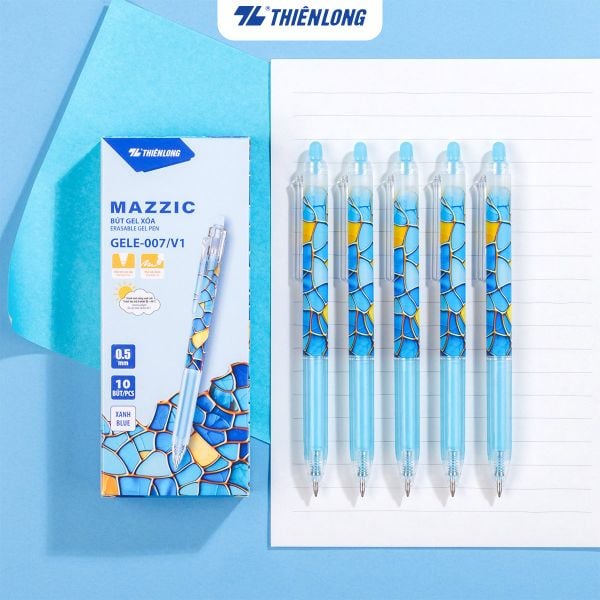 Bút Gel Xóa Được GELE-007/V1 Thiên Long – Lý Tưởng Cho Học Sinh, Sinh Viên