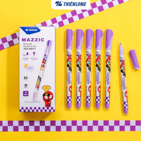 Bút Gel Xóa Được Mazzic Thiên Long GELE-006/V1