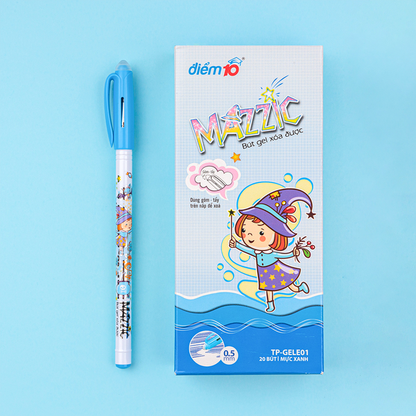 Bút Gel Xoá Được Thiên Long Điểm 10 TP-GELE01 – Viết & Xóa Tiện Lợi