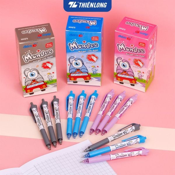 Bút Gel Xóa Được Thiên Long TP-GELE003 - Hoạt hình Mondee