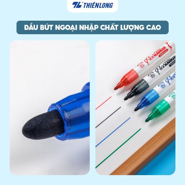 Bút lông bảng Thiên Long Flexoffice FO-WB02/XK – Whiteboard Marker