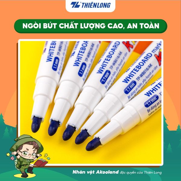 Bút Lông Bảng Cho Bé Thiên Long TP-WB016/AK – Không Xylene An Toàn