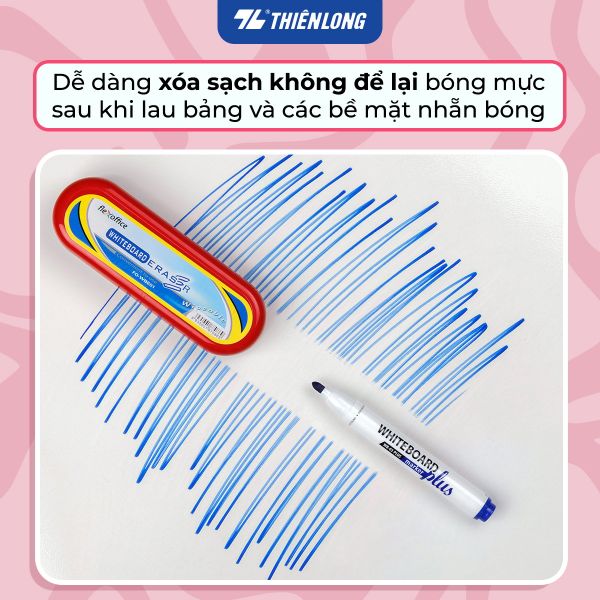 Bút Lông Bảng Thiên Long WB-03 Plus – Màu Mực Đậm Nét Hơn