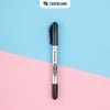 Bút lông dầu Thiên Long PM-04 – 2 đầu 0.4mm & 1mm, mực đậm rõ nét