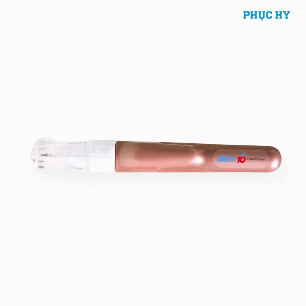 Bút xóa nước Điểm 10 TP-CP01 5ml màu hồng nằm ngang