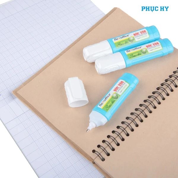 Bút xóa FlexOffice FO-CP02/VN 12ml – Đầu kim loại