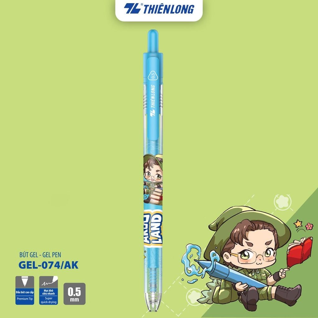 Bút gel Akooland Thiên Long GEL-074/AK