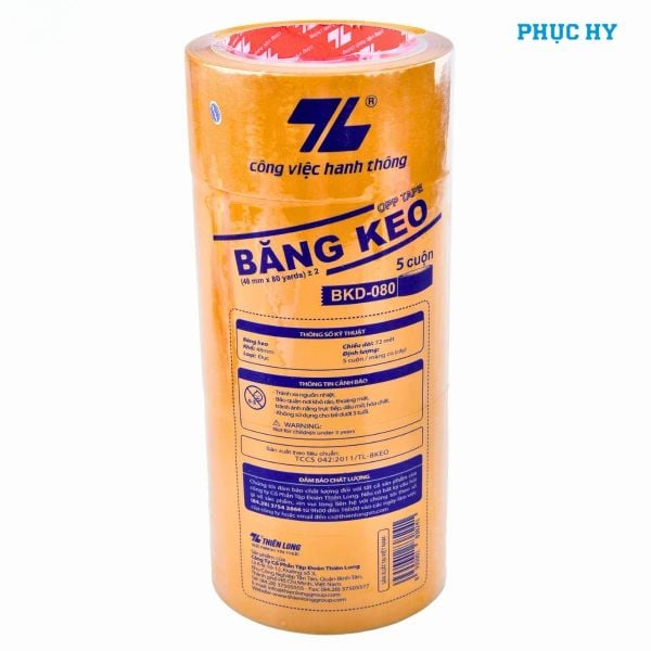 Băng keo đục Thiên Long BKD-080 48mm × 80 yards