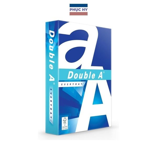 Thùng 5 Ream Giấy A4 Double A 70 gsm