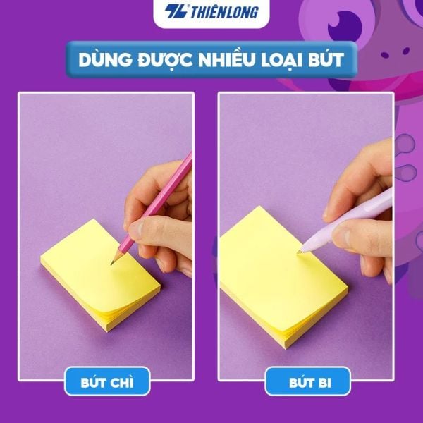 Giấy ghi chú Pastel Thiên Long SN-001 3 × 2 inch
