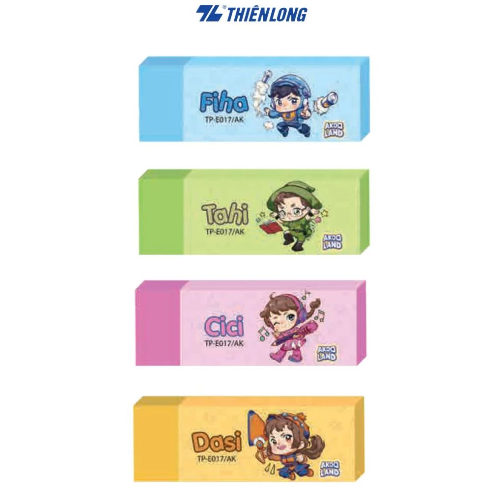 Gôm Thiên Long Akooland TP-E017/AK