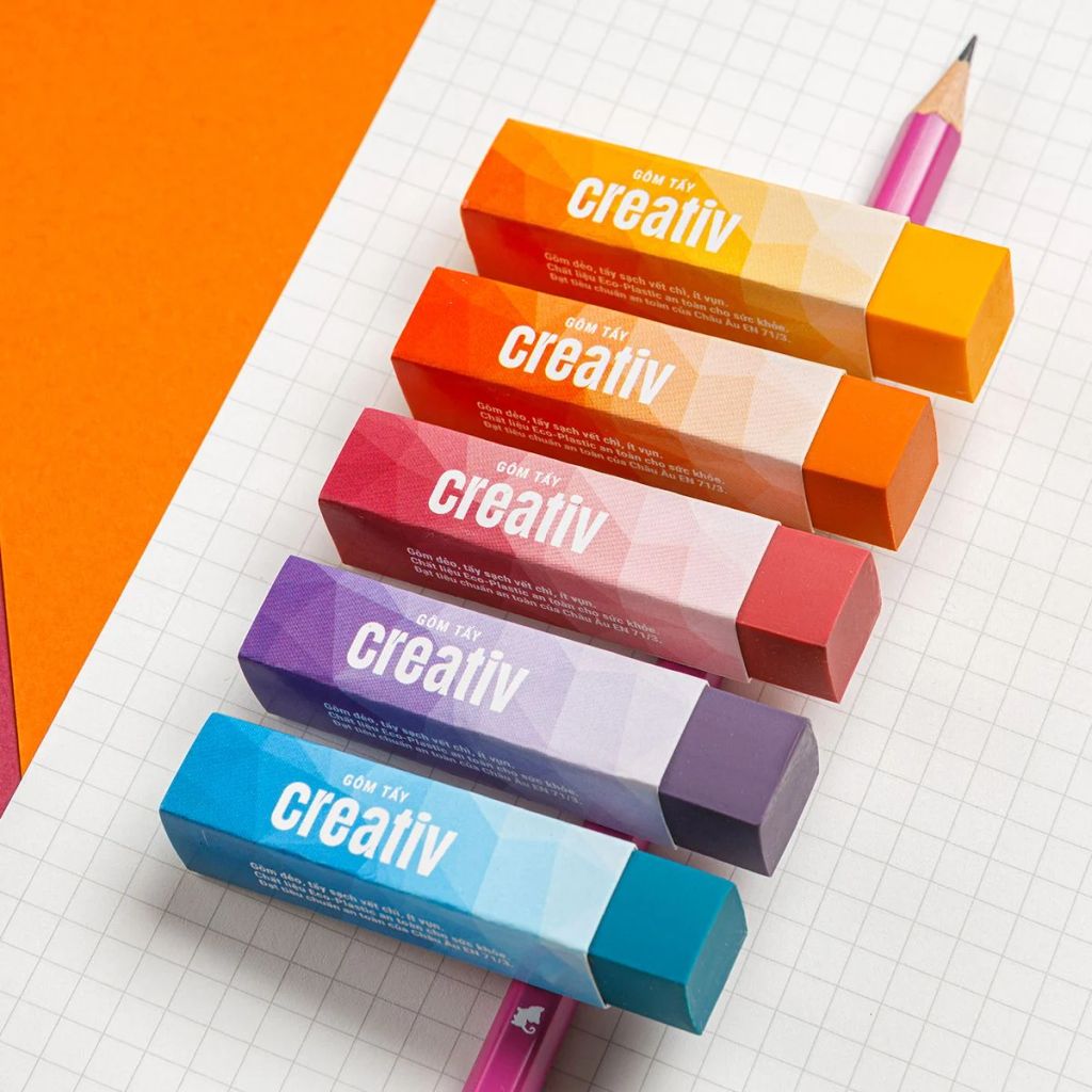 Gôm Thiên Long Creativ E-031