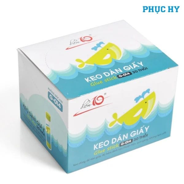Keo khô Điểm 10 10 G-014 8g – Hộp 30 thỏi