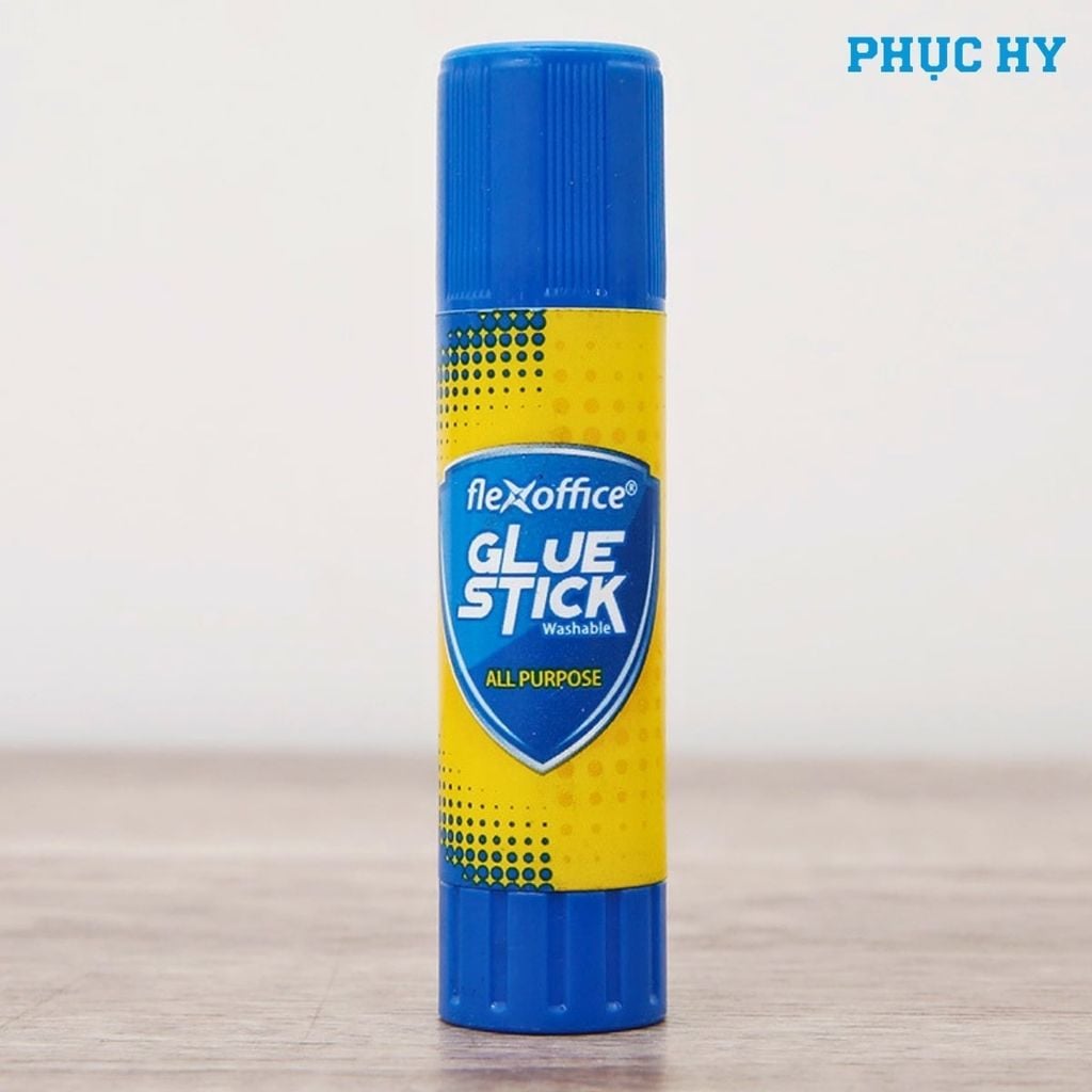 Keo khô FlexOffice FO-G005 8g đặt đứng trên mặt bàn