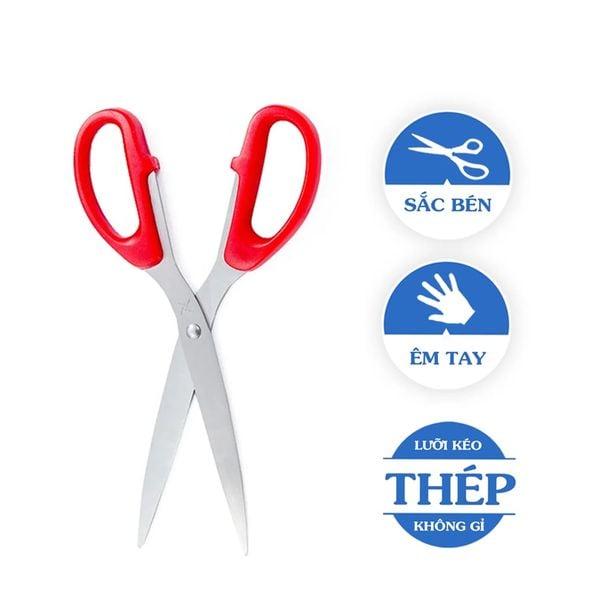 Kéo văn phòng Flexoffice FO-SC02 (211mm) – Thiên Long