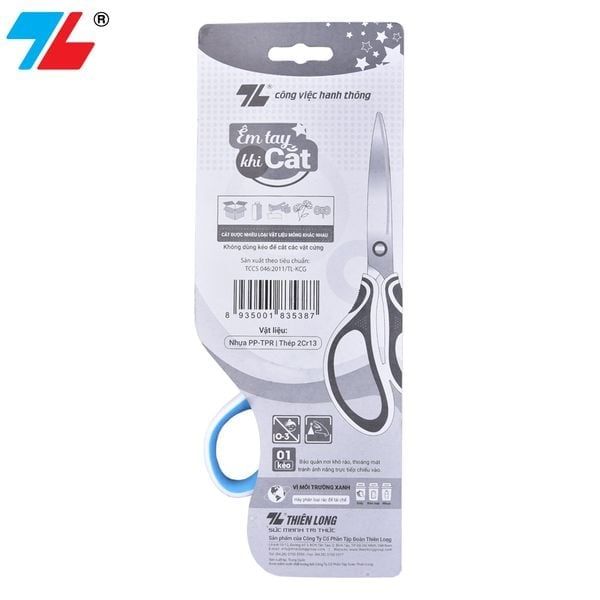 Kéo văn phòng Thiên Long SC-021 – Kéo cắt giấy 21cm