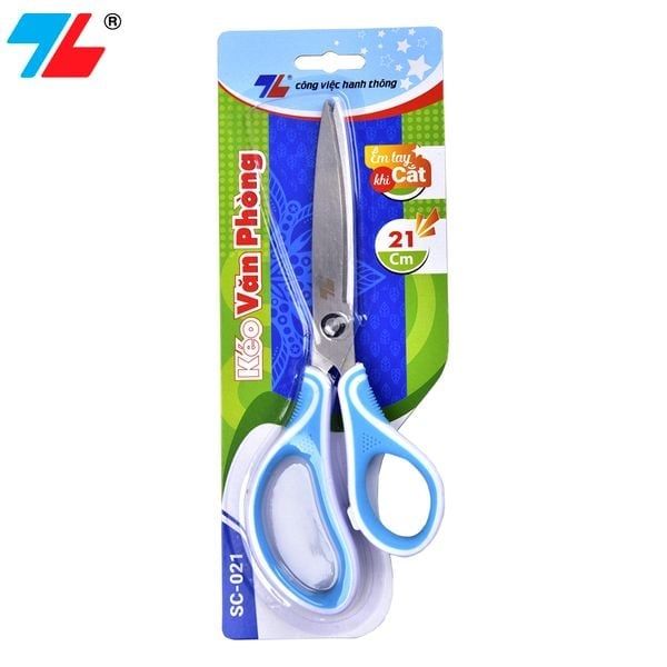Kéo văn phòng Thiên Long SC-021 – Kéo cắt giấy 21cm
