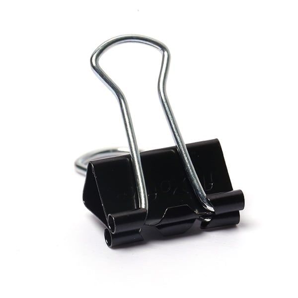 Kẹp bướm 19mm Flexoffice FO-DC02 – Hộp 12 cái, kẹp 15–20 tờ