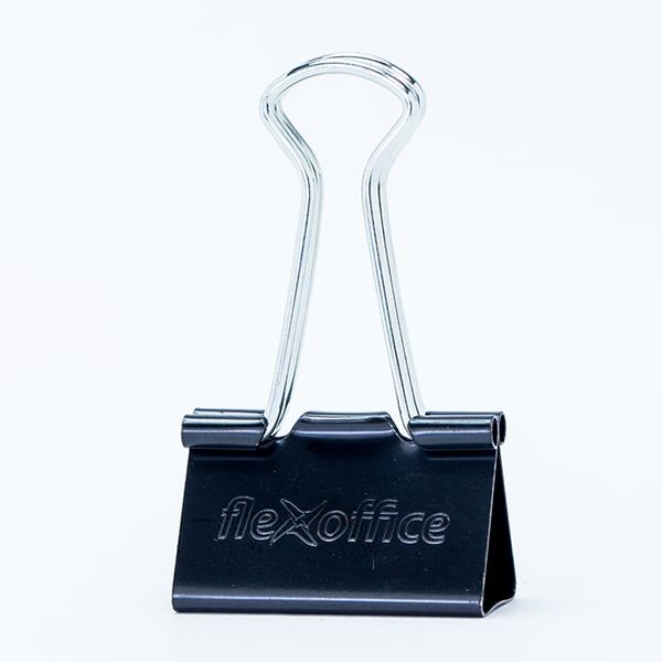 Kẹp bướm 32mm Flexoffice FO-DC04 – Kẹp 40 tờ A4, hộp 12 cái