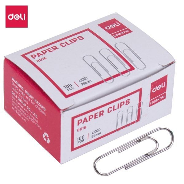 Kẹp giấy vòng Deli E0018 29mm