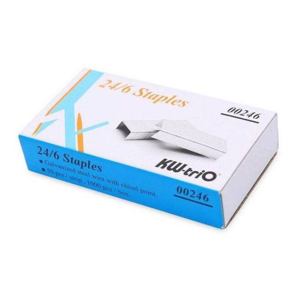 Kim bấm 24/6 KW-Trio – Thép mạ kẽm