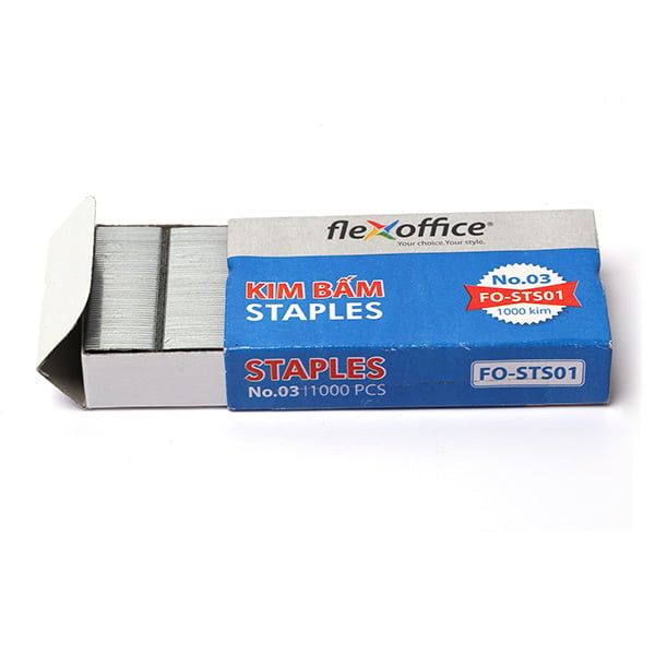Kim bấm số 3 Flexoffice FO-STS01 (Thiên Long)